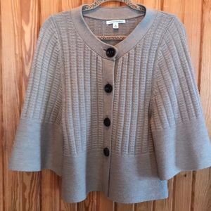 Banana Republic taupe cardigan